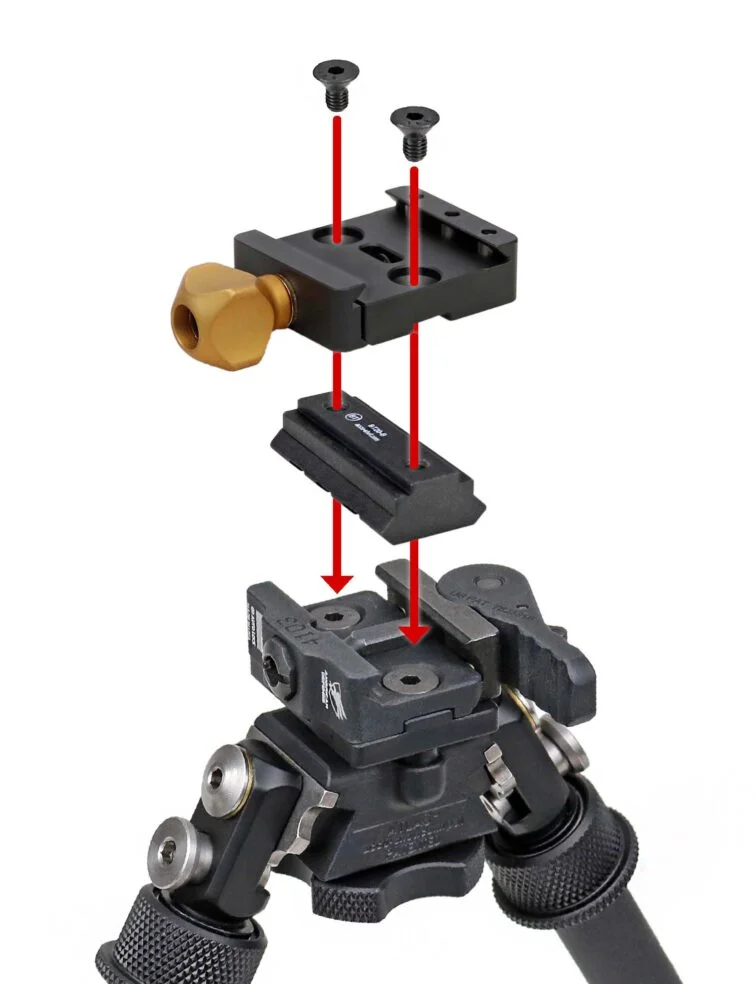 Atlas® Bipod Clamps &amp; Adapters